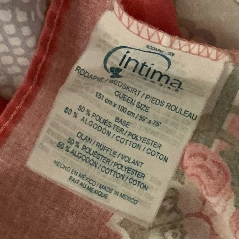 Vintage Shabby Chic Intima Bedskirt - Picture 14 of 15